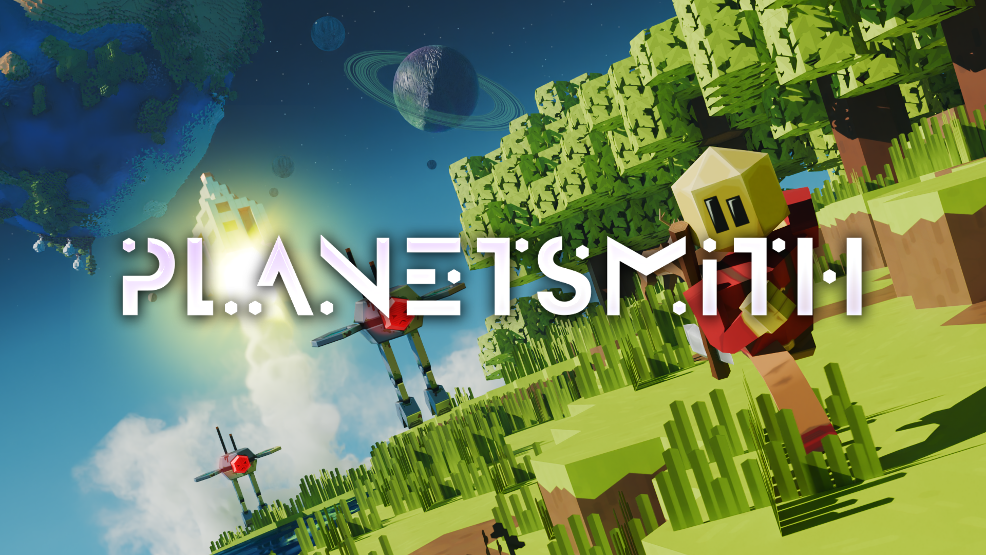 An image of PlanetSmith. title: Key Art Wordmark, description: PlanetSmith key art with wordmark 1080p